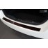 Накладка на задний бампер (карбон, red) BMW 5 F10 (2010-2017) бренд – Avisa дополнительное фото – 3